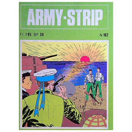 Army-strip pocket 102 Na de overgave 1e druk 1980