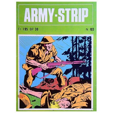 Army-strip pocket 103 Blackand white / De deserteur 1e druk 1981