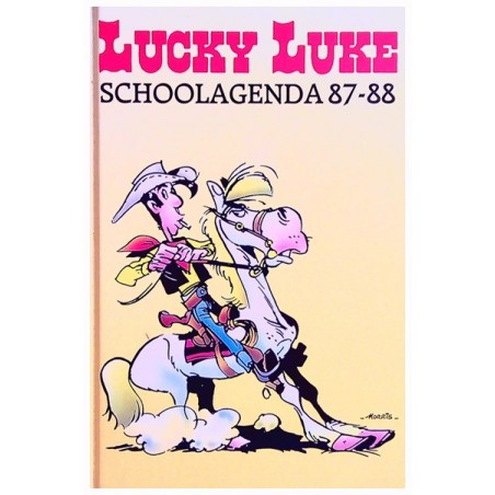 Lucky Luke Schoolagenda 87-88 HC 1e druk 1987