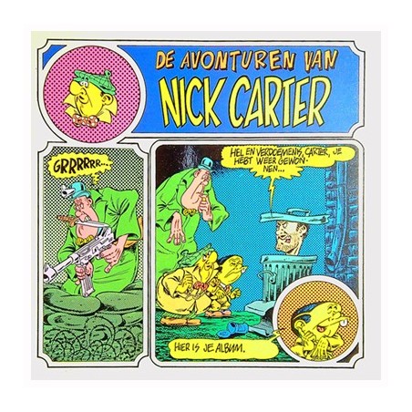 Nick Carter set deel 1 & 2 1e drukken 1975