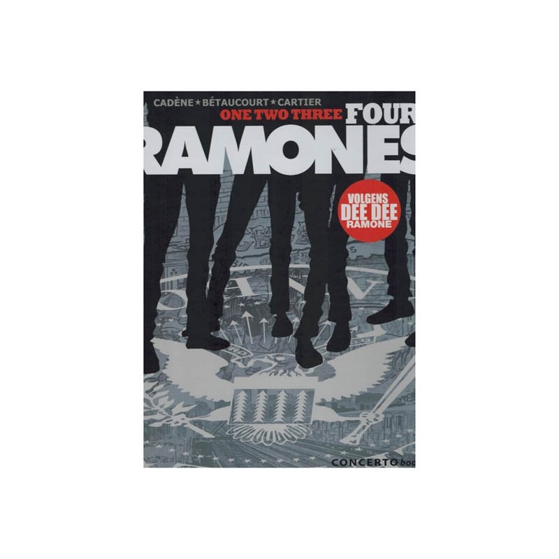 One two three four Ramones HC volgens Dee Dee Ramone