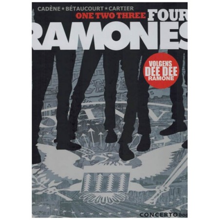 One two three four Ramones HC volgens Dee Dee Ramone