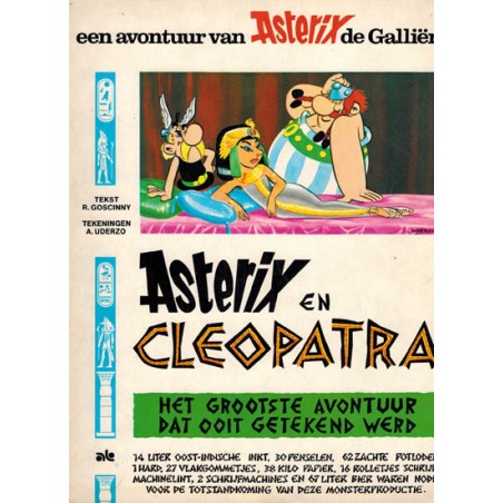 Asterix 06 Cleopatra 1e druk AB 1972