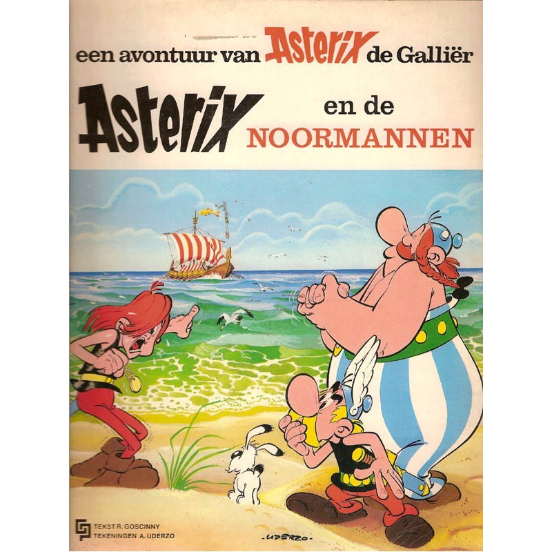 Asterix 09 De Noormannen 1e druk 1971