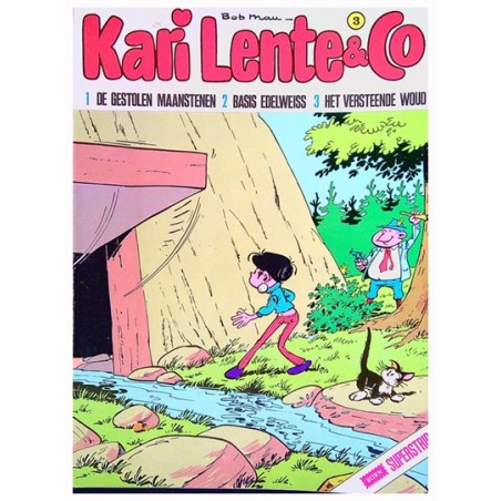 Kari Lente & Co 03 De gestolen maanstenen 1e druk 1976