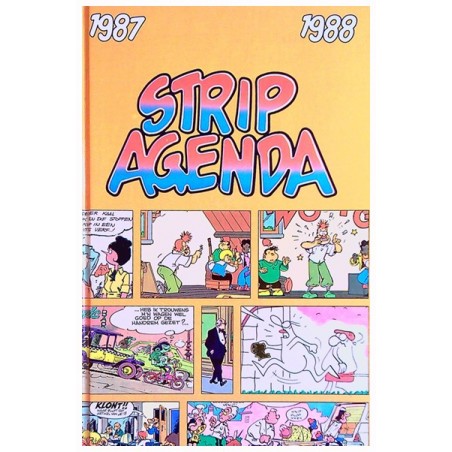Strip agenda 1987 1988 1e druk 1987