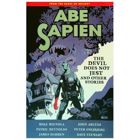 Abe Sapien US TPB The Devil does not jest and other stories first printing 2012