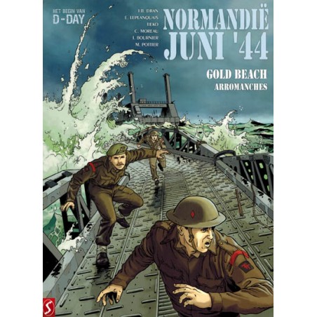 Normandie Juni '44 03 Gold Beach Arromanches Het begin van D-Day SC/HC*