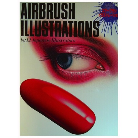 Airbrush Illustrations US Artbook by 12 Japanese Illustrators first printing 1981
