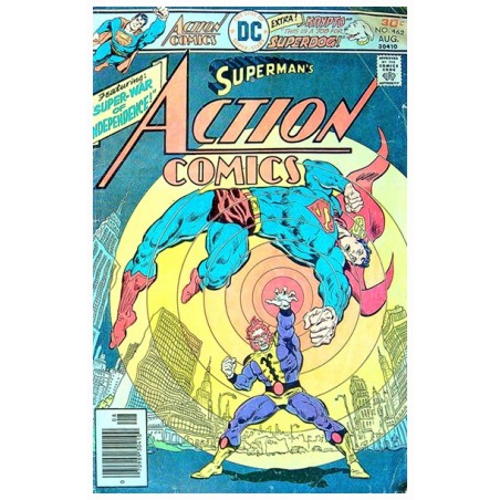 Action comics US 462% Superman Super-war of independence first printing 1976