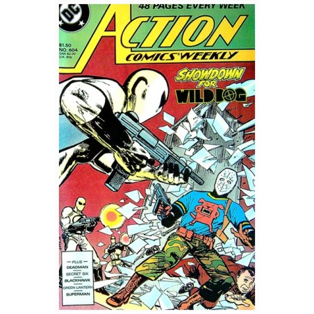 Action comics US 604 Green Lantern I the Jury first printing 1988