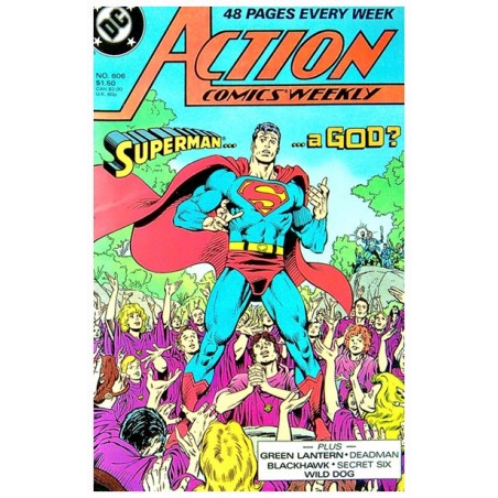 Action comics US 606 Green Lantern The list first printing 1988