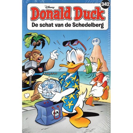 Donald Duck  pocket 342 De schat van de Schedelberg