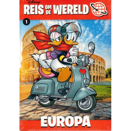 Donald Duck  pocket Reis om de wereld 01 Europa