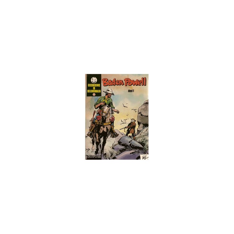 Geschiedenis in beeldverhalen Baden Powell set deel 1 & 2