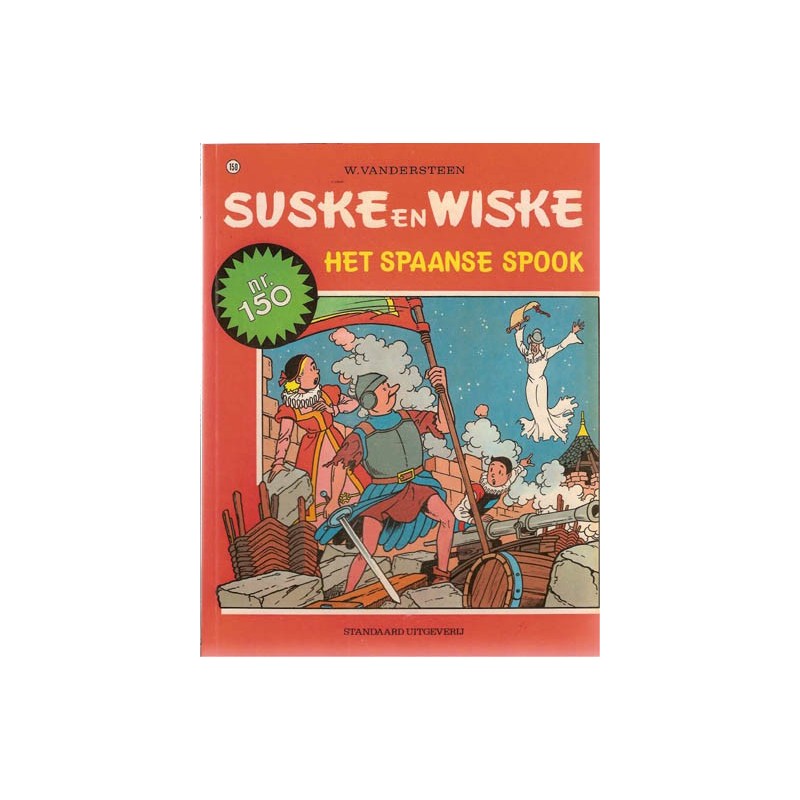 Suske & Wiske 150 Het Spaanse spook 1e druk 1974