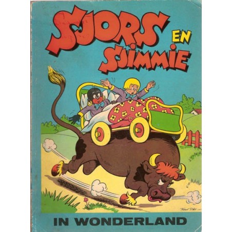 Sjors en Sjimmie 09 In Wonderland 1e druk 1958